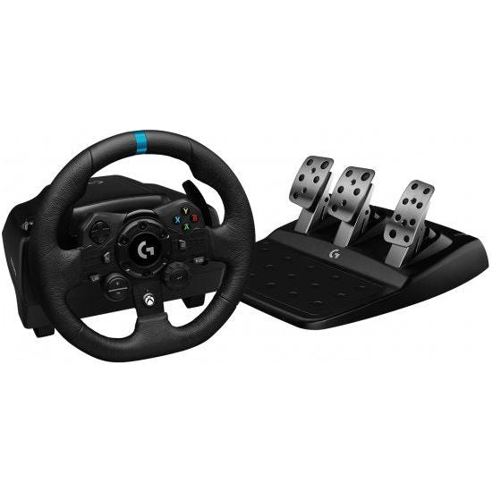 הגה מרוצים עם דוושות Logitech G923 Trueforce לאקסבוקס ONE ולמחשב PC